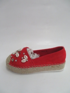 Baleriny damskie (36-41) 6804 RED