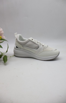 Buty sportowe damskie na koturnie (36-41) 88-109 WHITE