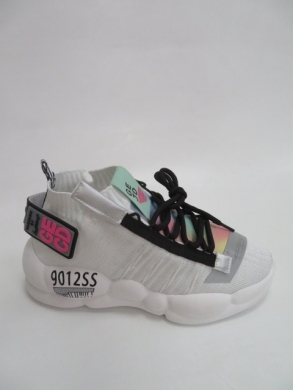 Sneakersy damskie wysokie (36-41) LA69 WHITE