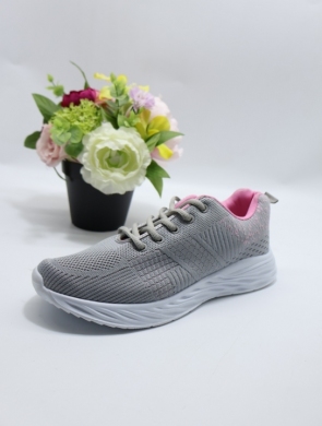 Buty sportowe damskie na płaskim (37-42) JX2216 GREY