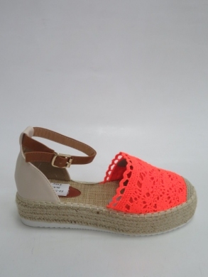 Sandały Damskie na koturnie (36-41) ZZ-22 ORANGE