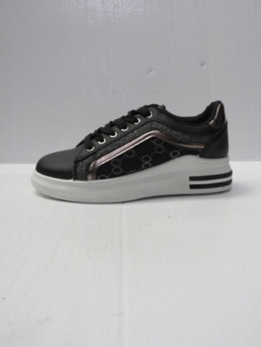 Buty sportowe damskie na płaskim (36-41) BO816 BLACK