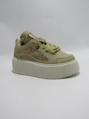 Sneakersy damskie (36-41) 8929 KHAKI
