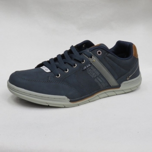 Buty sportowe męskie - nadwymiary (47-49) G959-2 NAVY/CAMEL