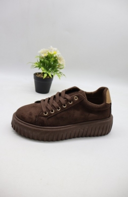 Buty sportowe damskie na płaskim (36-41) BO-922 BROWN