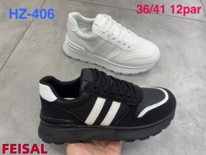 Buty sportowe damskie na płaskim (36-41) HZ-406