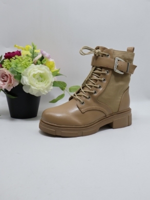 Botki damskie na płaskim (36-41) TH041 BEIGE