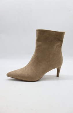 Botki damskie ocieplane na szpilce (36-41) JW266-1 KHAKI
