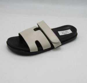 Klapki damskie na płaskim (36-41) R-103 BEIGE