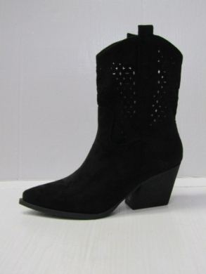 Botki damskie na obcasie (36-41) RQ460 BLACK