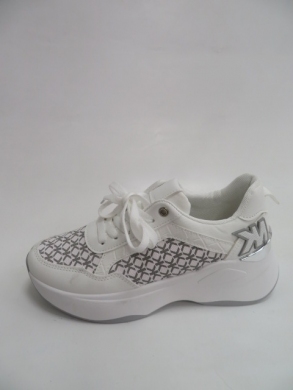 Sneakersy damskie niskie (36-41) JS-167 WHITE