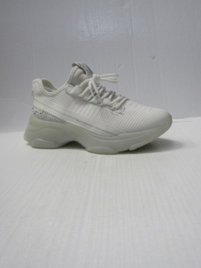 Buty sportowe damskie na płaskim (36-41) 2107 WHITE