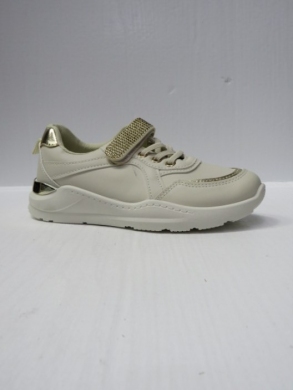 Buty sportowe dziewczęce (30-35) W-070 BEIGE