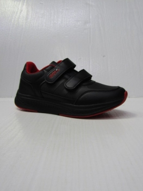 Buty sportowe damskie na płaskim (36-41) T2380 BLACK/RED