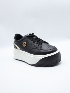 Buty sportowe damskie na płaskim (36-41) ZH-06 BLACK