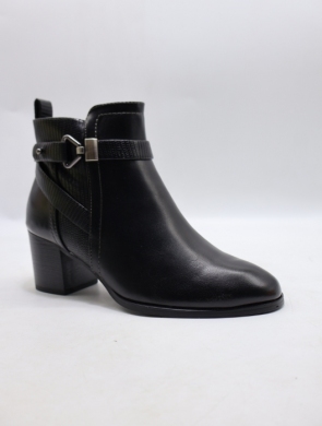 Botki damskie ocieplane na obcasie (36-41) YCC-25 BLACK