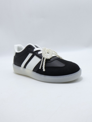 Buty sportowe damskie na płaskim (36-41) K1752 BLACK