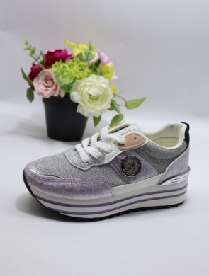 Buty sportowe damskie na płaskim (36-41) Q95 SILVER