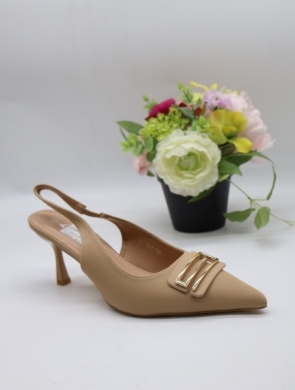 Sandały damskie na szpilce (36-41) LL062 KHAKI