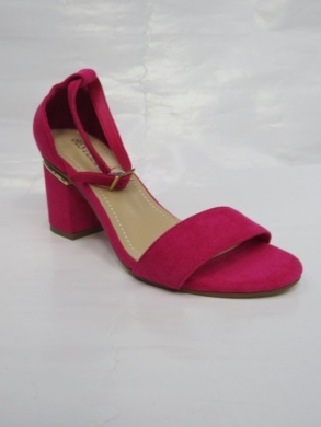 Sandały damskie na obcasie (36-41) 168-506 FUCHSIA