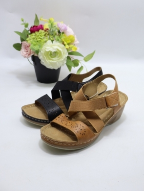 Sandały damskie na koturnie (37-41) W559 MIX