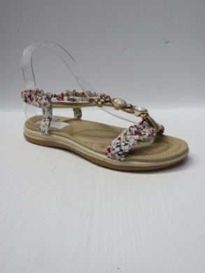 Sandały damskie na płaskim (36-41) FY6906 WHITE