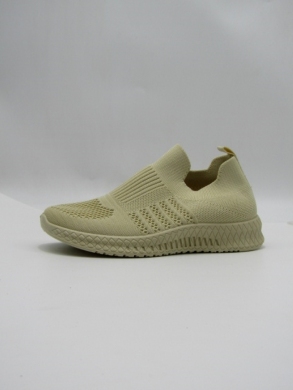 Buty sportowe damskie na płaskim (36-41) W076 BEIGE