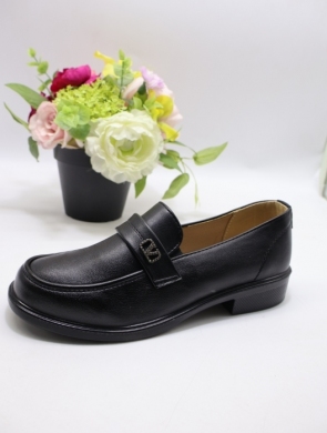 Półbuty damskie na płaskim (36-41) C607 BLACK