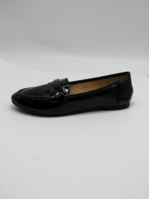 Mokasyny damskie na płaskim (36-41) 808-1 BLACK