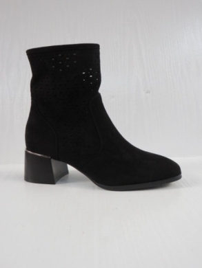 Botki damskie na obcasie (36-41) 7929 BLACK