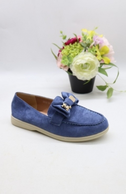Mokasyny damskie na płaskim (36-41) N906 BLUE