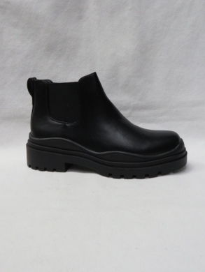 Botki damskie na płaskim (36-41) SU701 BLACK
