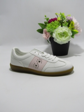 Buty sportowe damskie na płaskim (36-41) 6456 PINK
