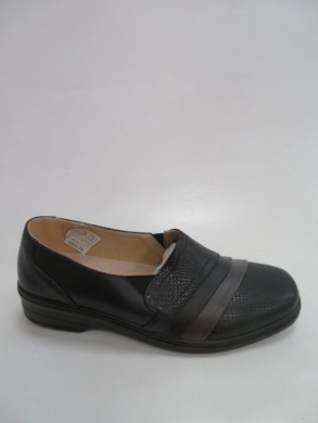 Półbuty damskie na płaskim (36-42) 1008-1 BLACK