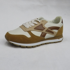 Buty sportowe damskie na płaskim (36-41) AB889 CAMEL