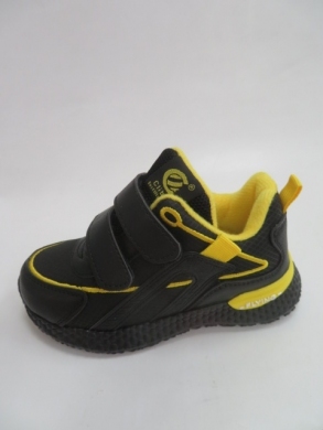 Sportowe Chłopięce (26-31) E60 BLACK/YELLOW
