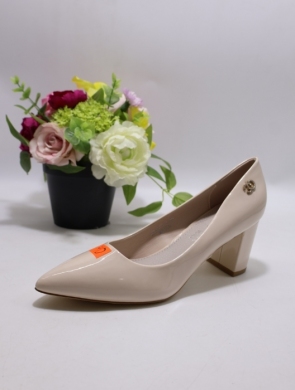 Czółenki damskie na obcasie (36-41) XHH2519-2 BEIGE