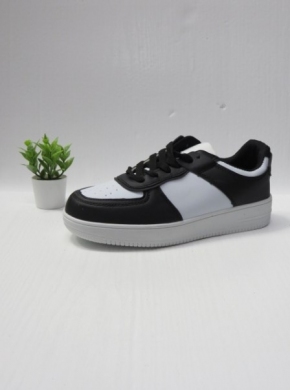 Buty sportowe damskie na płaskim (36-41) DW89-9 BLACK/WHITE