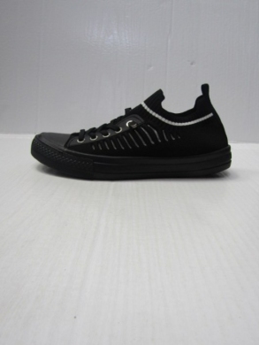 Trampki damskie na płaskim (36-41) 11013-21 ALLBLACK