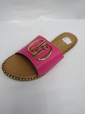 Klapki damskie na płaskim (36-41) WL46 FUCHSIA