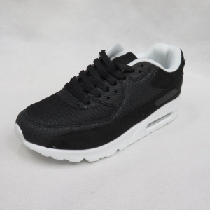 Buty sportowe damskie na płaskim (36-41) R515 BLACK