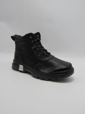 Botki męskie ocieplane (40-45) D09-1 BLACK