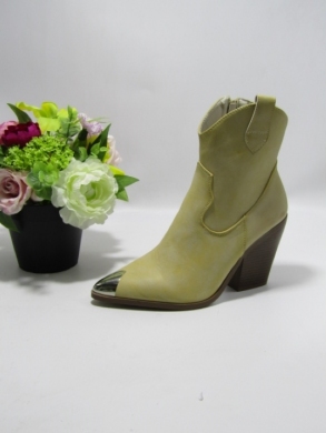Botki damskie na obcasie (36-41) C113 BEIGE