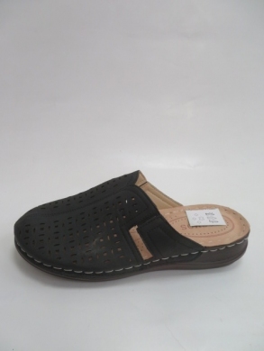 Klapki damskie na płaskim (37-42) 812 BLACK