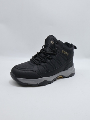 Trapery męskie ocieplane (41-46) AGF-JX611-1 BLACK/GREY