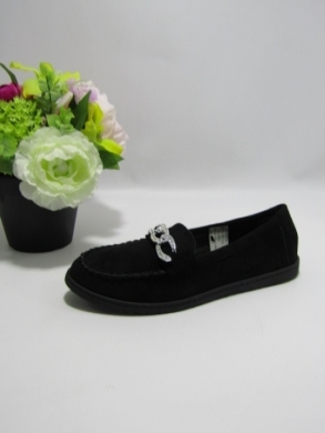Mokasyny damskie na płaskim (36-41) XYG-2312-6 BLACK