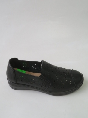 KPółbuty damskie na płaskim (36/41-39/43) T2-2 BLACK