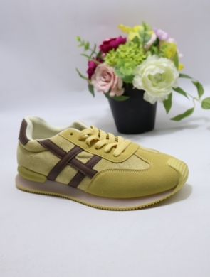 Buty sportowe damskie na płaskim (36-41) WX-191 YELLOW