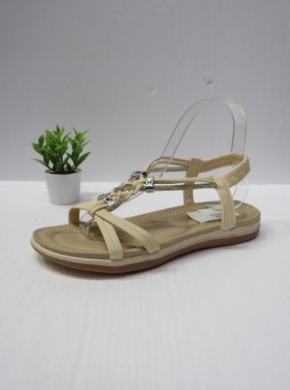Sandały damskie na płaskim (36-41) Z-3 BEIGE