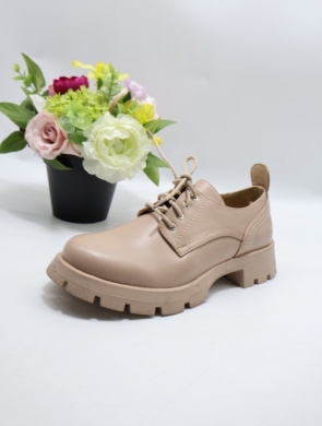 Półbuty damskie na płaskim (36-41) NC1261 BEIGE